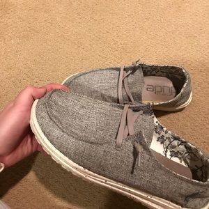 Grey Hey Dudes | size 11
